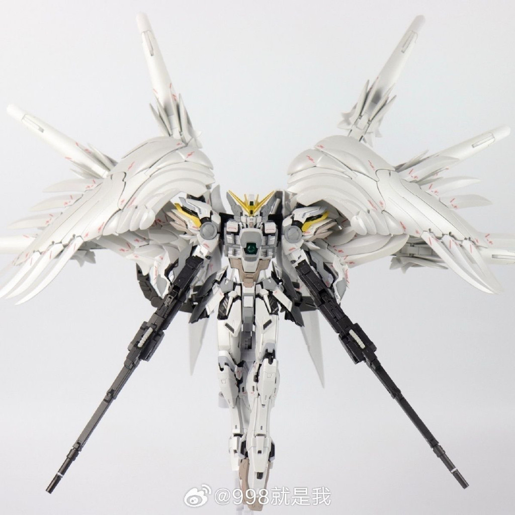 [สินค้าใหม่ร้านค้าใหม่พิเศษ][5637คนสรรเสริญ] ไทปัน8827 Fix Bai Xueji ปีกบินนางฟ้าขนร่วง MG1: รุ่นประกอบ100พร้อมปืนดาวแคระ12กระบอก - รูปที่ 6