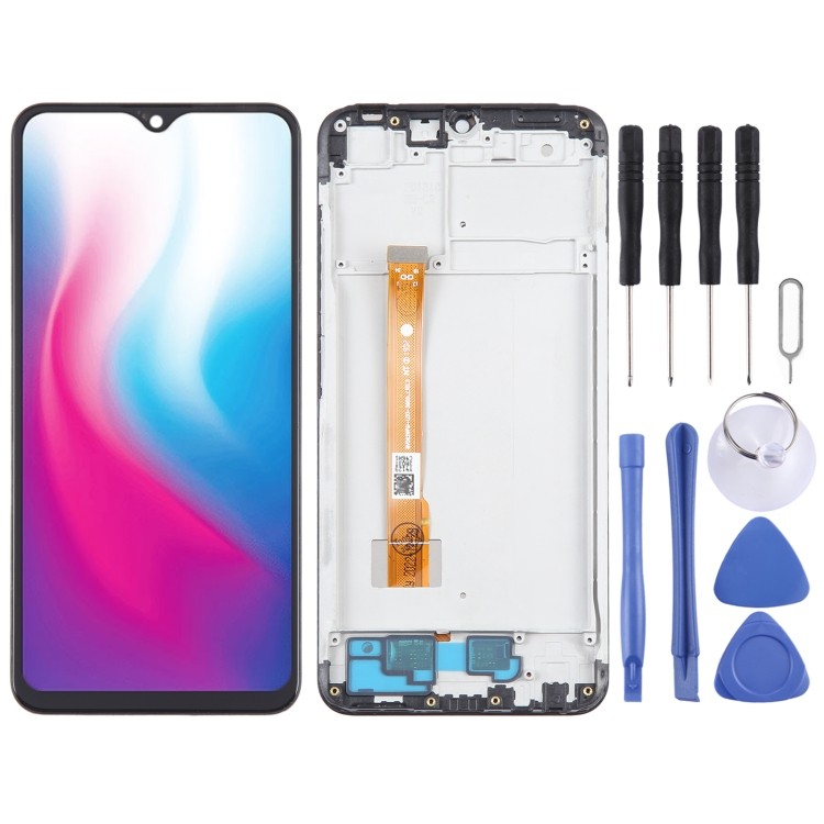 LCD + หน้าจอสัมผัสพร้อมกรอบสําหรับ vivo Y91/vivo Y91i อินเดีย/vivo Y93/vivo Y93s/vivo Y95/vivo Y3/vi