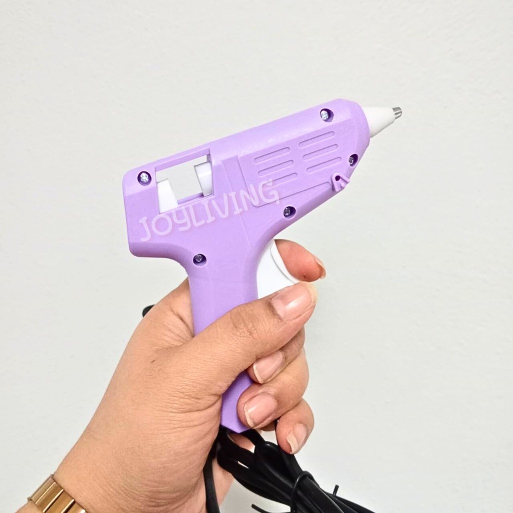 ปืนยิงกาวไฟฟ้า (20W) 220V ปืนยิงกาว ปืนยิงกาวร้อน  ปืนกาวแท่ง DIY  คละสี ราคา/ชิ้น  สินค้าในไทย
