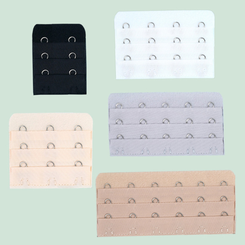 3 แถว 2 3 4 5 6 หัวเข็มขัดสุภาพสตรี ชุดชั้นใน ตะขอ ชุดชั้นใน ส่วนต่อขยาย