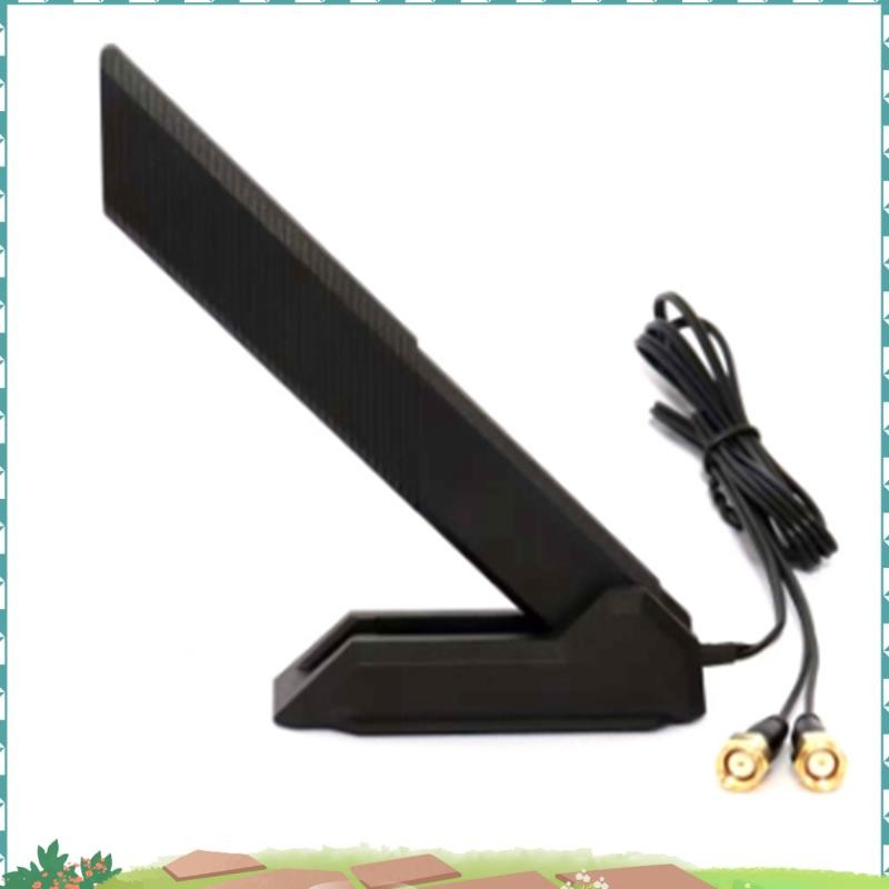 Super 1 ชิ้น WiFi 6E เสาอากาศพลาสติกสีดําสําหรับ B660 H670 M13H Z690 เมนบอร์ด