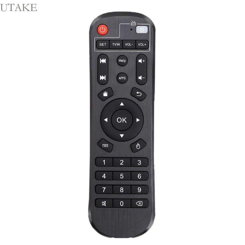 Utake รีโมตควบคุม IR แบบเปลี่ยน สําหรับกล่องทีวี Android H96 H96 H96 PRO+ H96 MAX X2 X96 MINI X96
