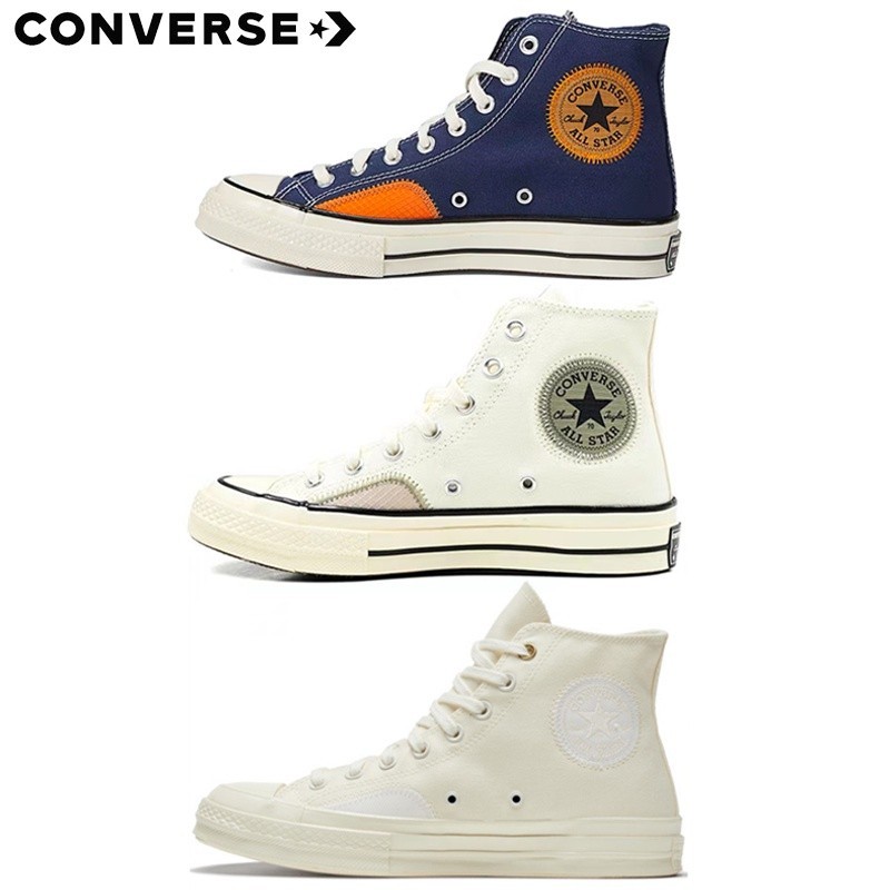 Converse Chuck taylor All star 1970s Hi high-top patchwork canvas shoes casual shoes unisex