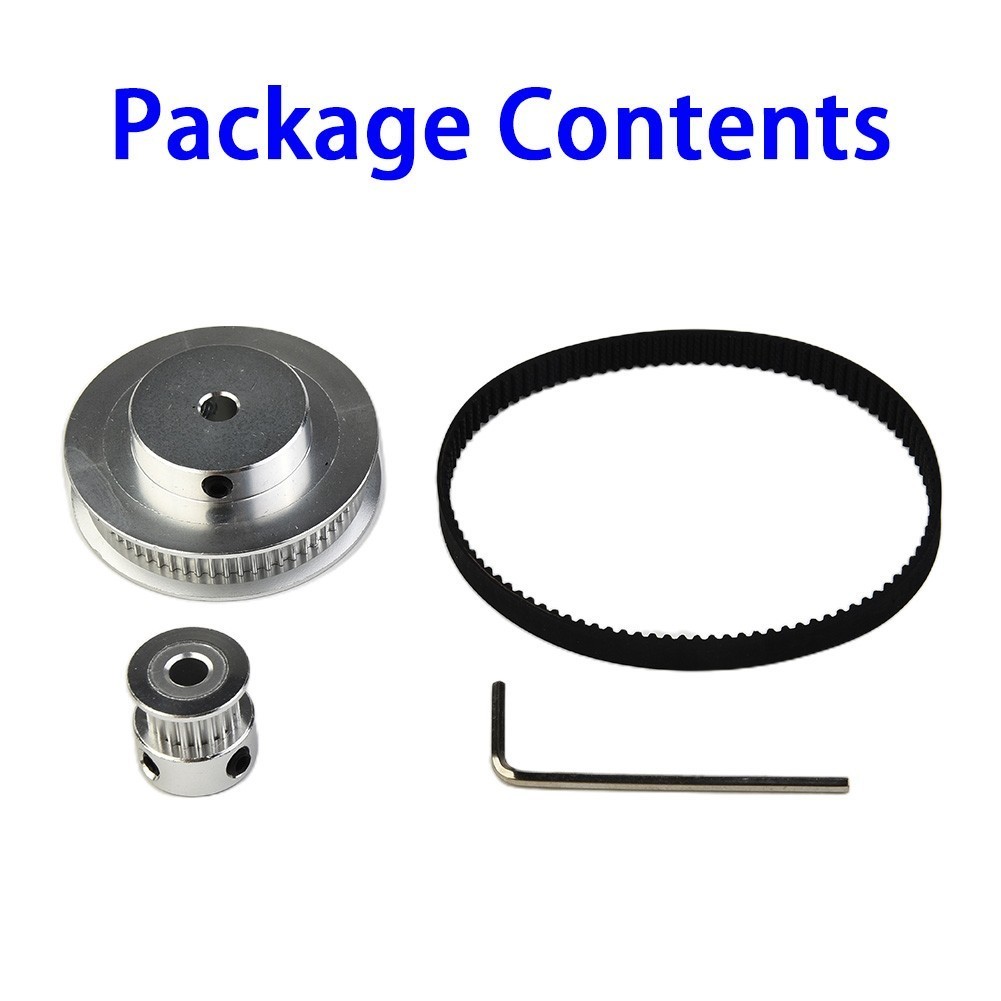 【EVERY】GT2 Timing Belt Pulley 60Teeth 20Teeth 5mm Reduction 1:3 Belt Width 6mm for 3D P【Good Quality】