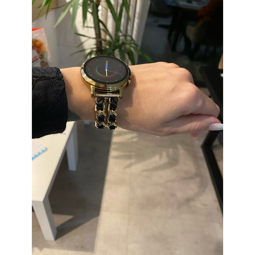 สายนาฬิกาข้อมือสเตนเลส 20 มม. 22 มม. สําหรับ Samsung Galaxy Watch3 46 มม. Gear S3 Huawei GT2