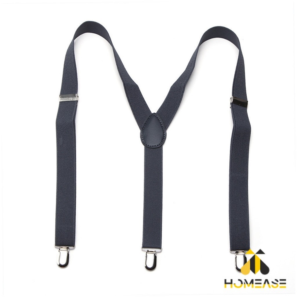HA สายเอี้ยมผู้ใหญ่ คลิปสายรัด กว้าง 2.5cm ยืดหยุ่น Y Shape Suspender