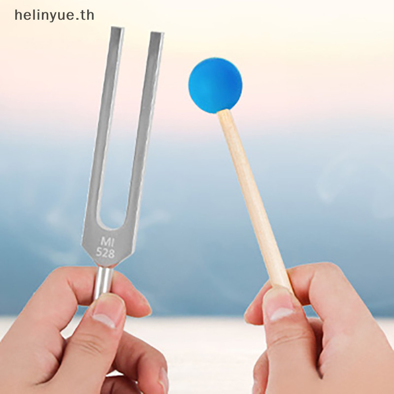 HELINYUE 528HZ 432HZ ส้อม Tuning Fork Resonance Box, Chakra Tuning For Sound, โยคะ, การทําสมาธิและผ่
