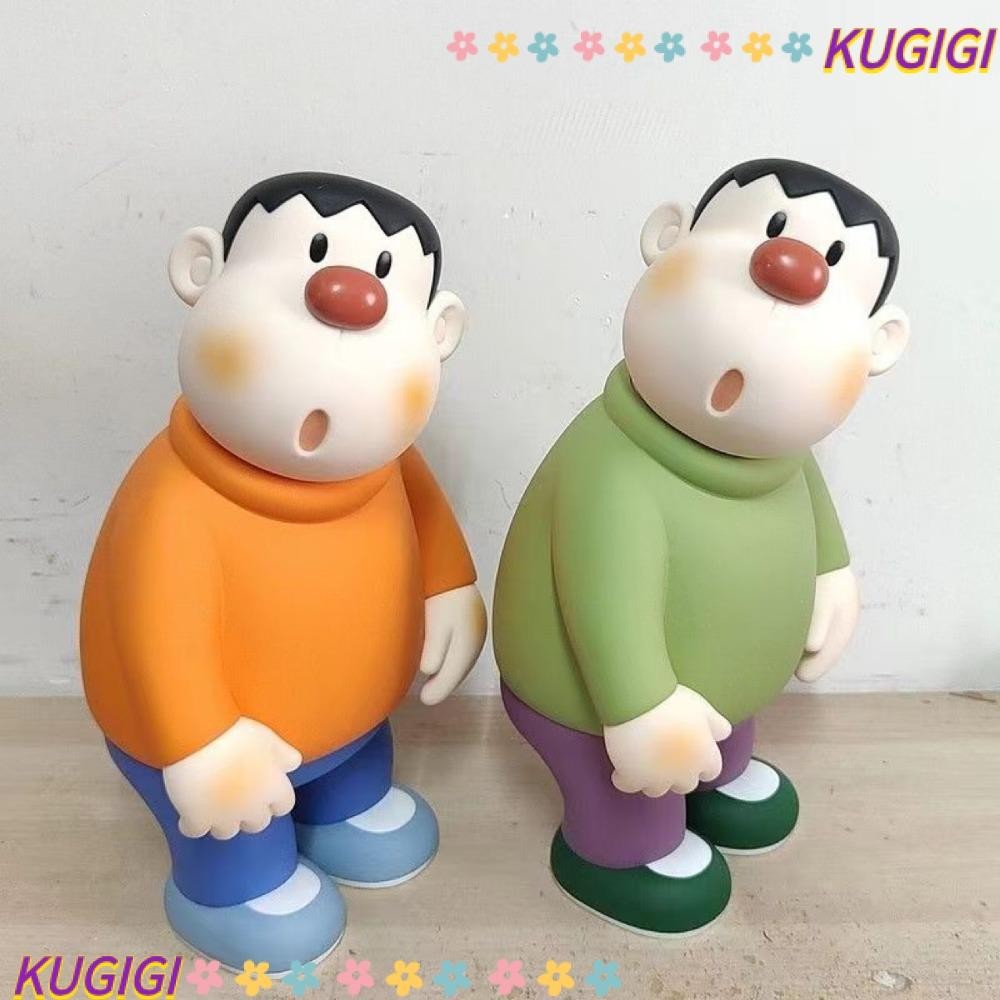 Kugigi ไขมัน|โมเดลฟิกเกอร์ไวนิล รูปการ์ตูนโดราเอมอนน่ารัก ขนาด 11 ซม. 23 ซม. สําหรับตกแต่งบ้าน