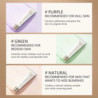 Zeesea Face Primer 30g แต ่ งหน ้ าฐานแต ่ งหน ้ า Primer ครีม Moisturizing Hydrating Brightening คอนซีลเลอร ์ Tone-up 30g ควบคุมความมัน