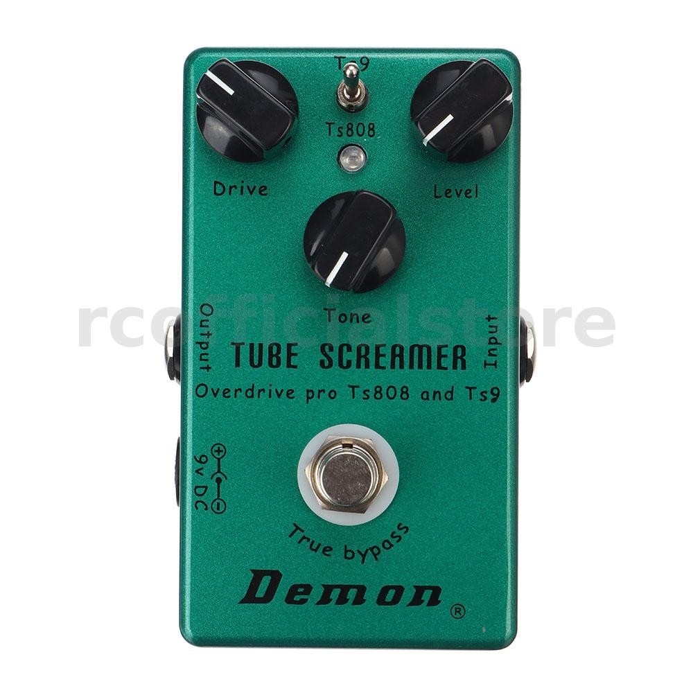 Mosky Demon TS808 Tube Screamer Overdrive Pro Vintage Electric Guitar Effect Pedal
