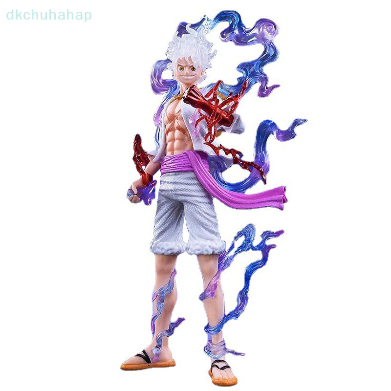 [DKC ] Anime One Piece Luffy Figurine 21cm Nika Sun God Action Figures ของสะสม