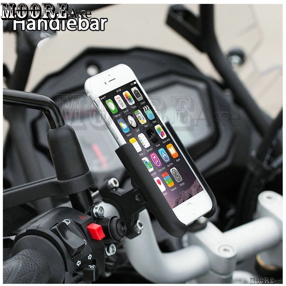 ร้อน! Mooreaxe สําหรับ NMAX 155 NMAX 125 150 กระจกมองหลังรถจักรยานยนต์ที่วางโทรศัพท์ติดตั้งหรือมือจับโทรศัพท์ Mount Bracket SJZJ - รูปที่ 2