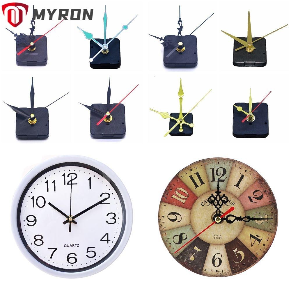 Myron 1 ชุดนาฬิกาควอตซ ์ อะไหล ่ DIY ตกแต ่ งบ ้ านเปลี ่ ยนเครื ่ องมือกลไกการเคลื ่ อนไหว