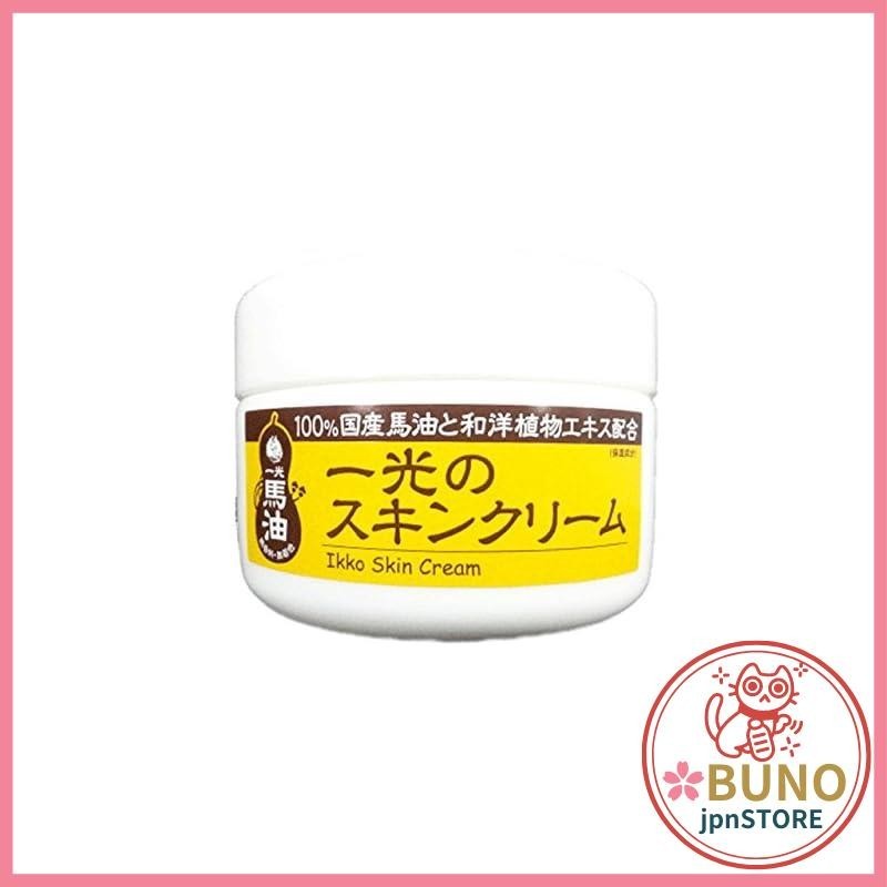 【IKKO】 Ikkou's skin cream 210g Domestic horse oil