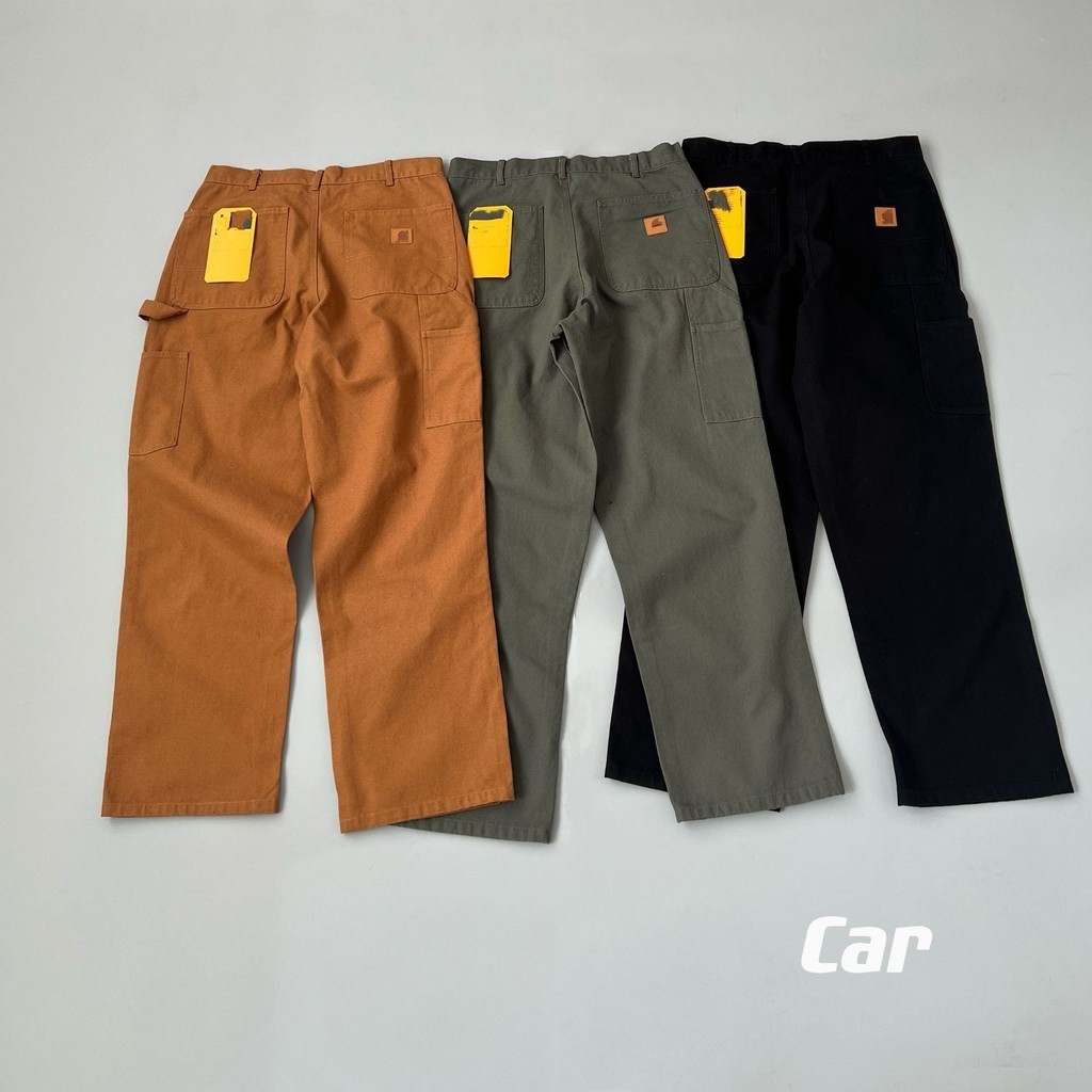 CLKR CARHARTT Main LineB11American Retro Heavy Basic Classic Multi-Pocket Overalls Double-Knee Lumberjack Pants