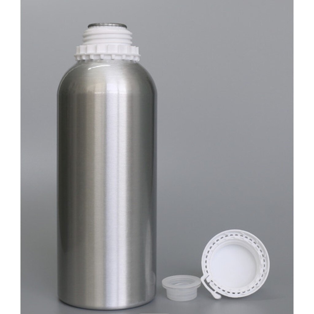 ขวดอลูมิเนียมฝาขาวและฝาดำ 50, 100,150, 200, 250, 350, 500, 1000,1250 ml, 1500 ml (ไม่มีวาล์ว)