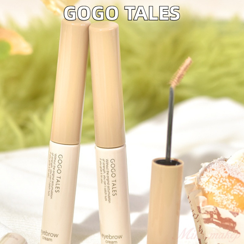 Gogo TALES Natural Shaping Eyebrow Cream สีติดทนนาน ของเหลวสร้างคิ้วป้องกันการซีดจาง