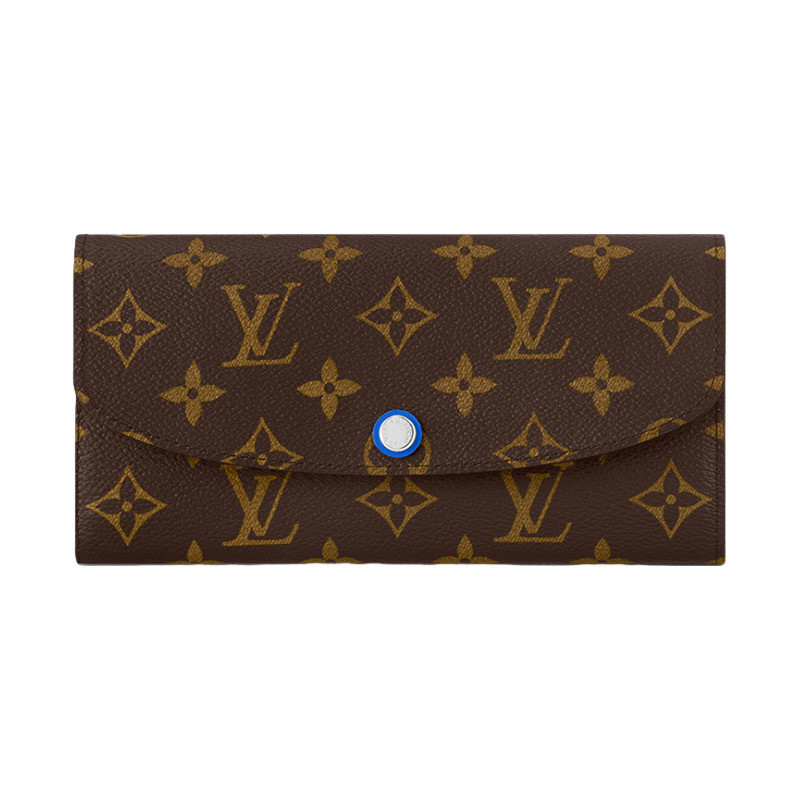 LV/Louis Vuitton Women's Wallet É milie Monogram Canvas Long M82919