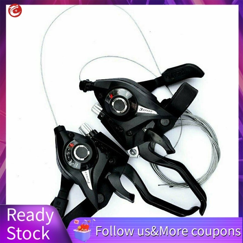 1Pair ST-EF51 Gear Shifter/brake Lever 3 X 7/8 Speed Or Set Black V-brake For Road Mountain Bike Shi