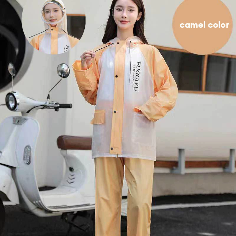 Meng NI ชุดเสื้อกันฝนกางเกงกันฝน thumbnail 5