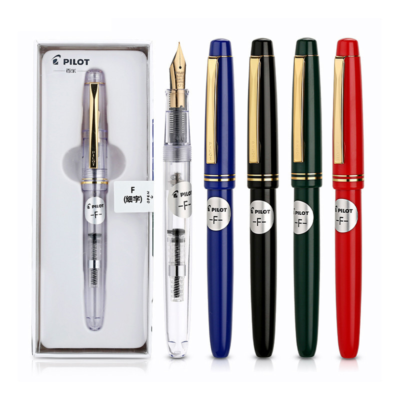 Japan Japan Japan PILOT PILOT PILOT Fountain Pen 78G + Transparent Demonstration Fountain Pen นักเรี