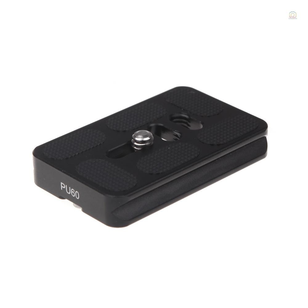 Pu-60 Quick Release แผ ่ นสําหรับ Benro B-1 KB-1 N-1 TB-0 ขาตั ้ งกล ้ อง Ballhead Arca Swiss