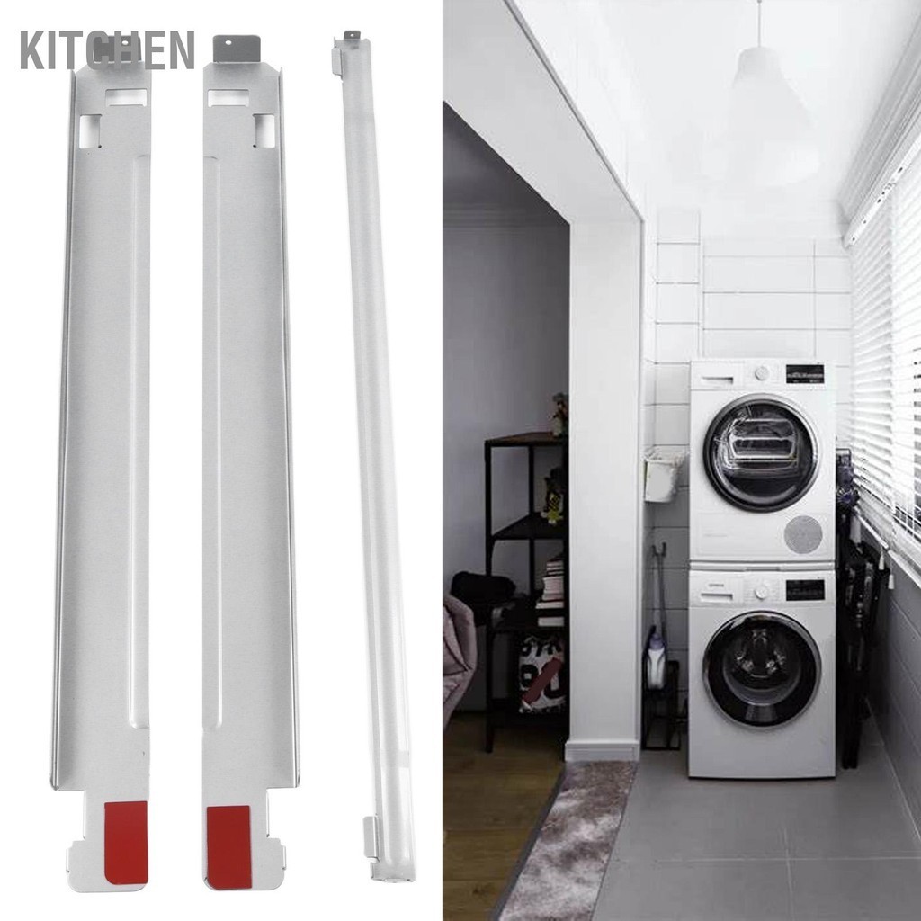 Kitchen 27 นิ้วซักรีดซ้อนชุดสำหรับ LG KSTK1 เครื่องซักผ้าและเครื่องอบผ้าเครื่องซักผ้าสแตนเลสชุดสำหรับ