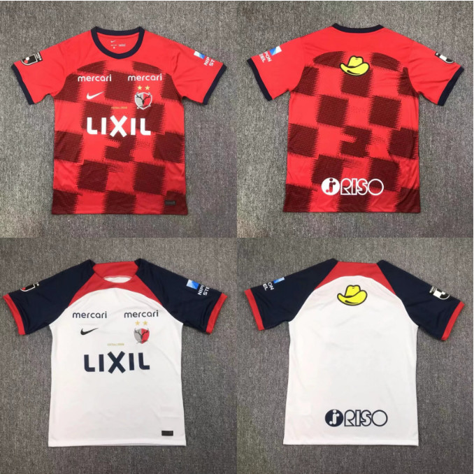 24-25 ญี่ปุ่น J-League Kashima Antlers Home and Away Football Jersey Fan Edition ปรับแต่ง Top of the