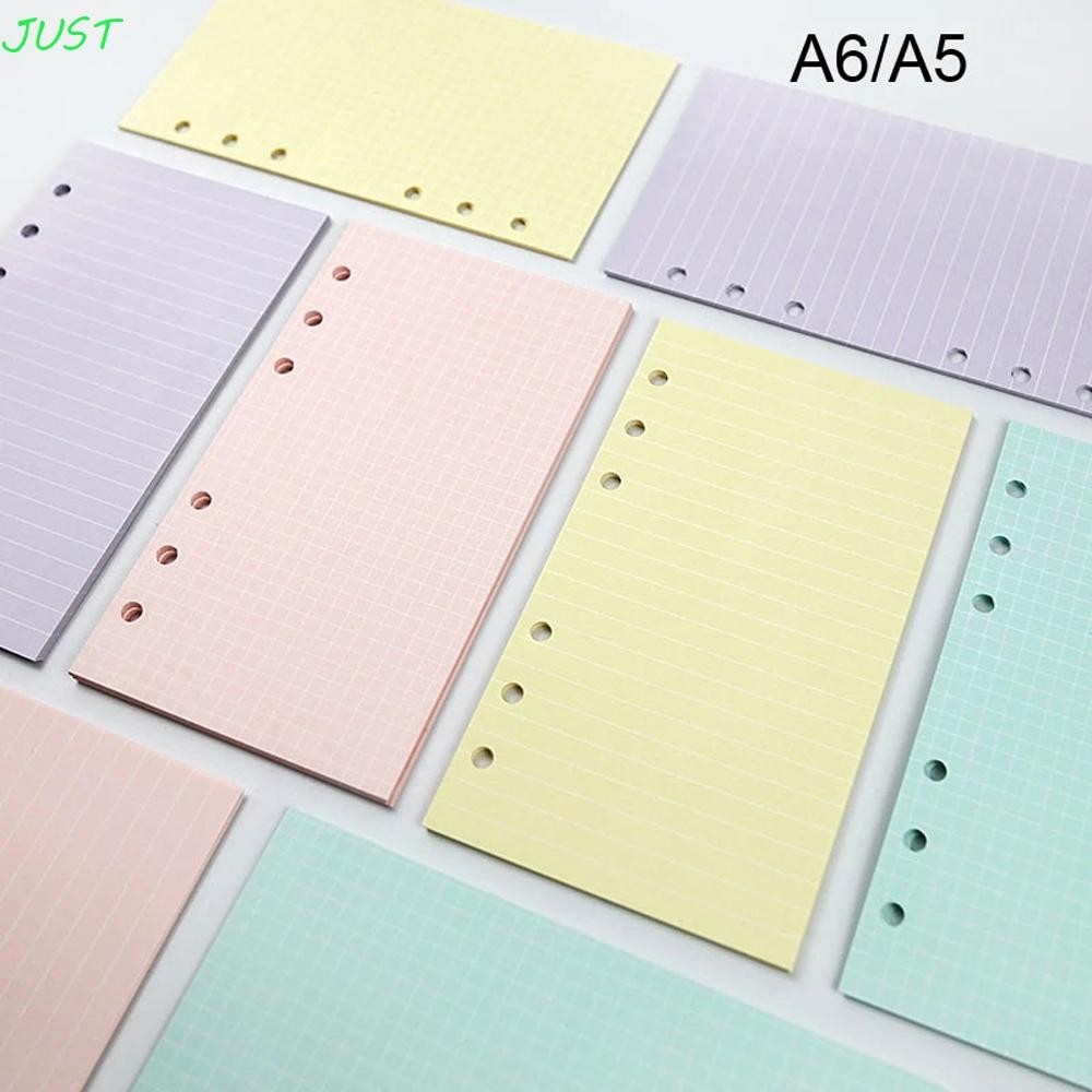 Just Paper Refill Agenda สีม ่ วง A5 A6 40 แผ ่ น Daily Planner Binder ภายในหน ้ า