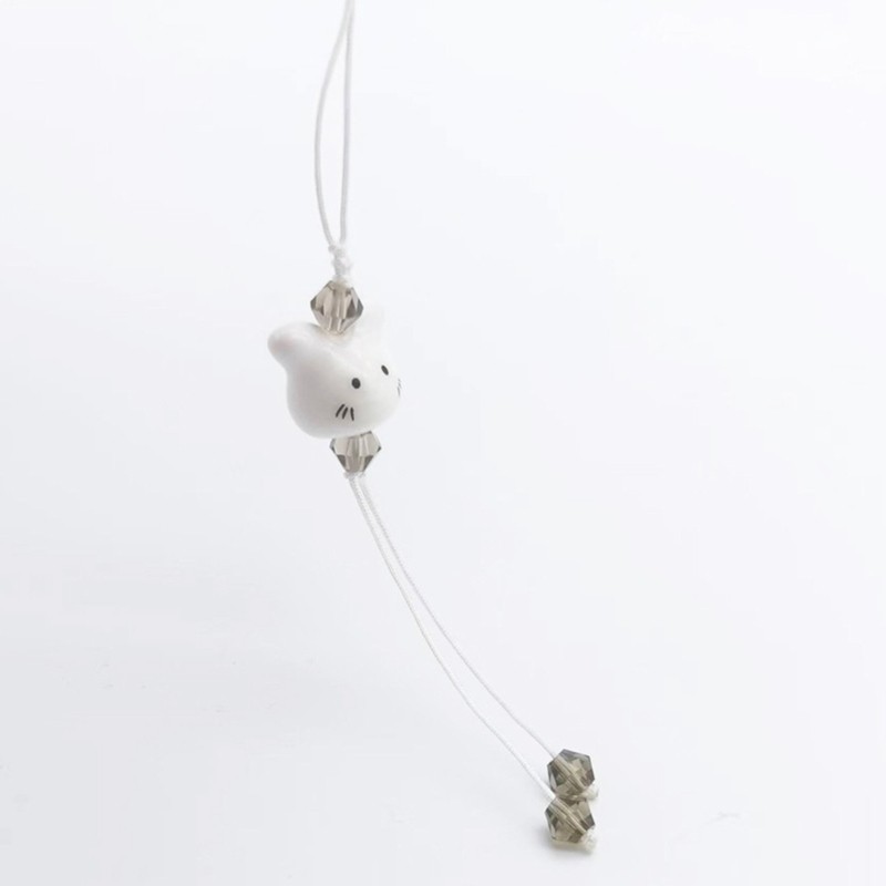 ตกลง ที่ละเอียดอ่อนลูกปัดกระเป๋าถืออุปกรณ์เสริมผลไม้แมวปลาโลมาจี้พวงกุญแจกระเป๋าเครื่องประดับ