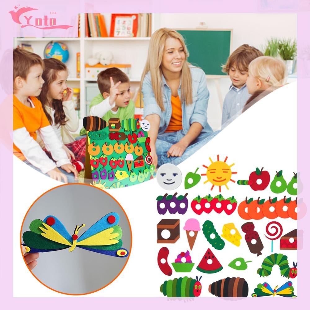 [Yotable.th ] Hungry Caterpillar Toy Hungry Caterpillar Performance Props Interactive Teaching