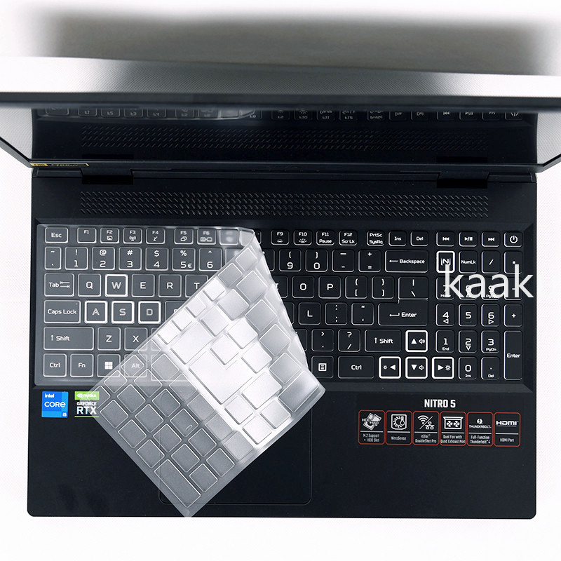 สําหรับ Acer Predator Helios Neo 16 2023 PHN16-71 PHN16 71 56zu 79c7 57lq 79h1 54a6 76ma Helios 300 Nitro5 Nitro7 PH315-52 PH315-53 AN515 AN517 ซิลิโคนแล็ปท็อปแป้นพิมพ์