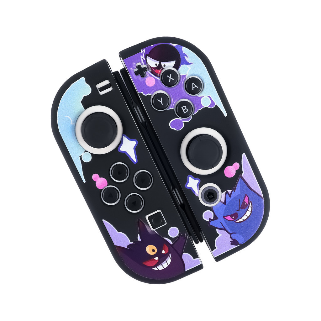 อุปกรณ ์ เสริม Nintendo Switch Joy-con เคสป ้ องกัน Hard Case โปร ่ งใส Soft Shell เหมาะสําหรับ SwitchV1V2 &OLED ​​​​​​​