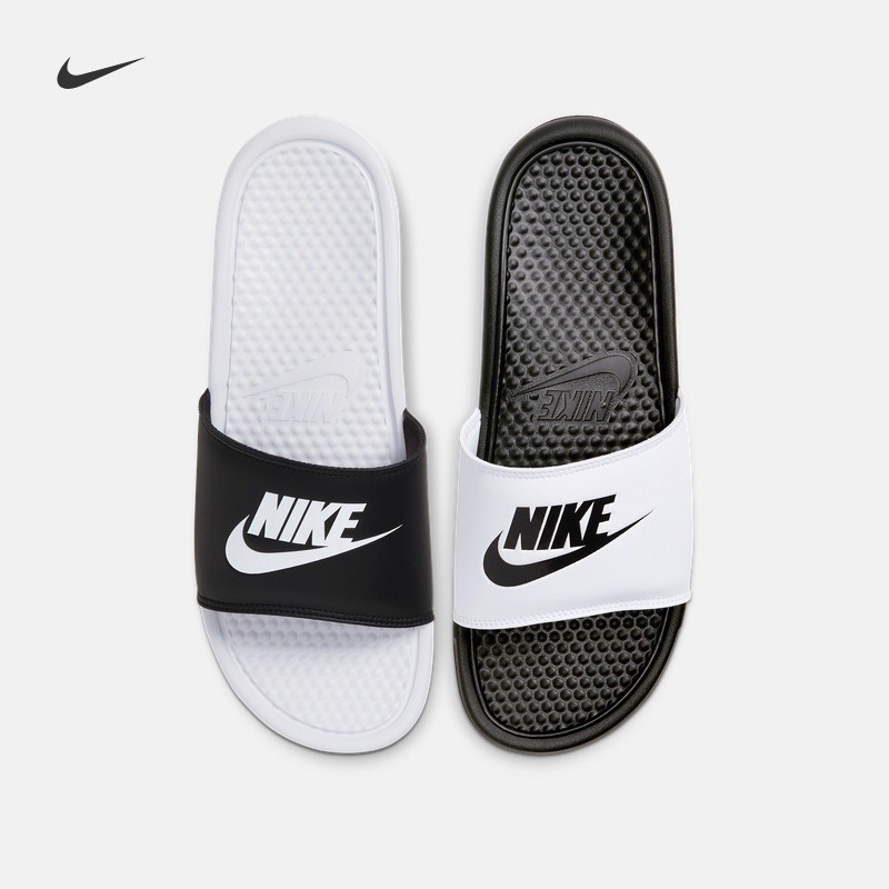 แฟชั่น Casual ใหม่ e Benassi Swoosh รองเท้าแตะ Unisex รองเท้าแตะ 2 Flip Flop ลื่น aeth w46j s57i5s5 