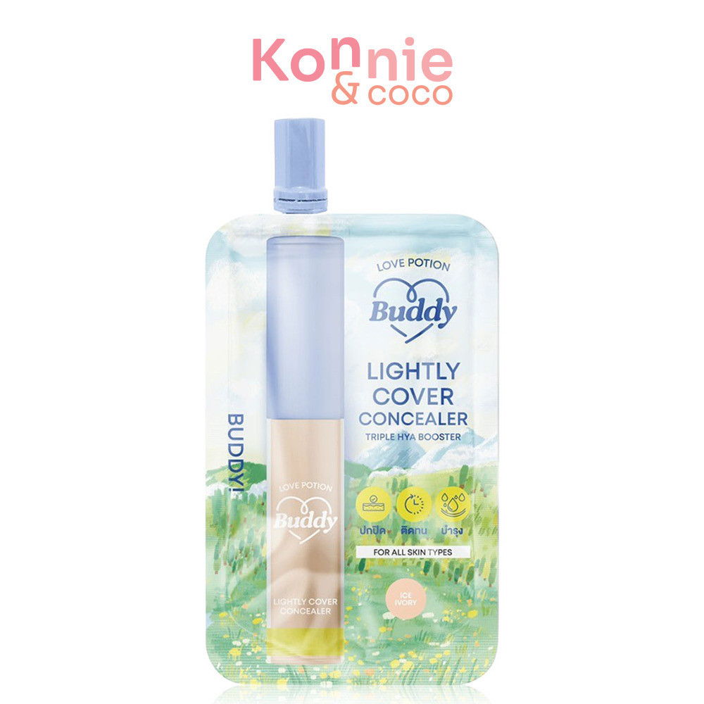LOVE POTION Buddy Lightly Cover Concealer 2g เลิฟ โพชั่น คอนซีลเลอร์เนื้อบางเบา.