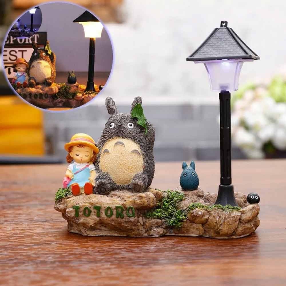 New Anime Figure Studio Ghibli My Neighbor Totoro Mei Night Light Lamp Figure