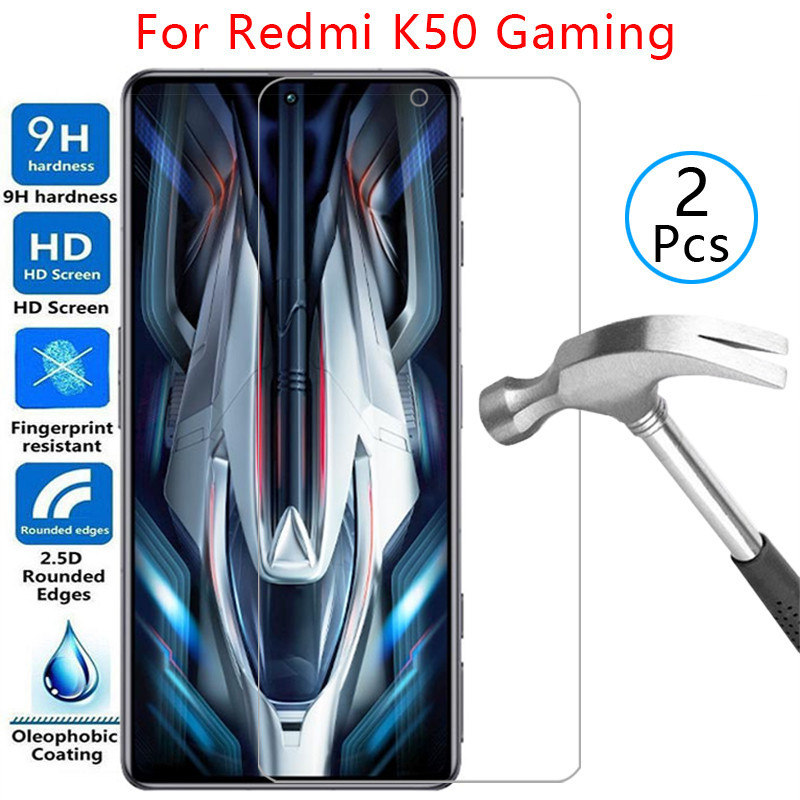 ป้องกันหน้าจอกระจกนิรภัยสําหรับXiaomi redmi k50 GAMINGบนRedmy k 50k K50Gamingโทรศัพท์Coque xiomi rea