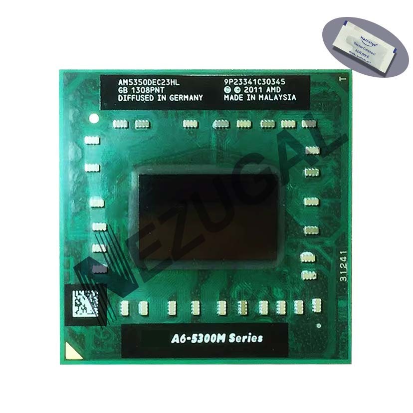 A6-5350M A6 5350M AM5350DEC23HL 2.9 Ghz Dual Core 1M 35W ซ็อกเก็ต FS1 (FS1r2) โปรเซสเซอร์ CPU