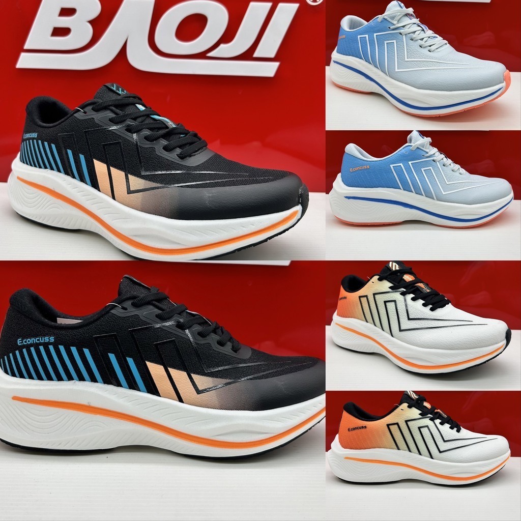[New 06/2024][รองเท้าวิ่ง] BAOJI บาโอจิ รองเท้าผ้าใบผู้ชาย bjm858