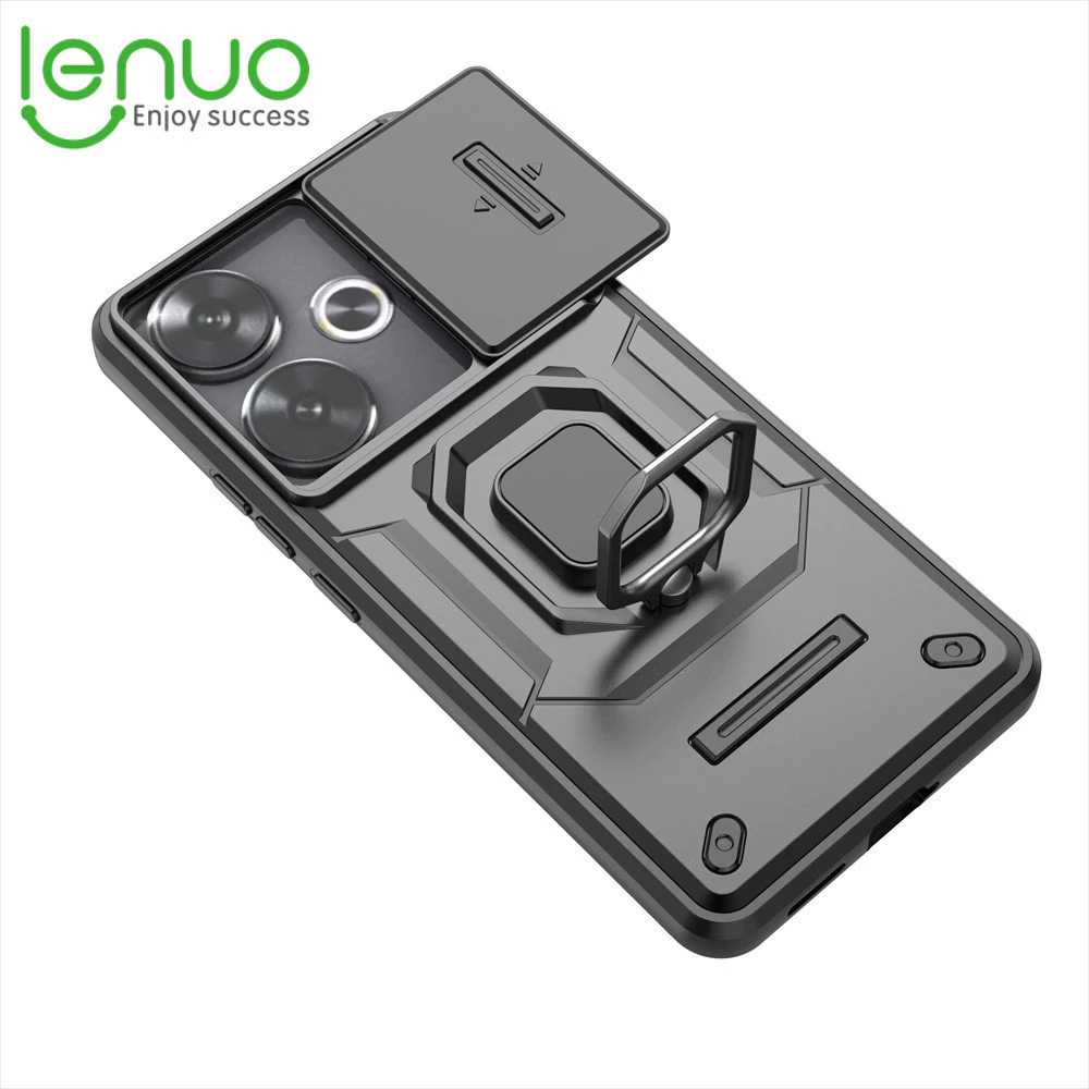 Lenuo ที่วางแม่เหล็กสําหรับ Xiaomi Poco F7 Ultra X7 F6 F5 X6 X5 Pro 5G C75 C65 M6 Pro 4G Case ปลอกฝาครอบกล้องกันกระแทกป้องกัน