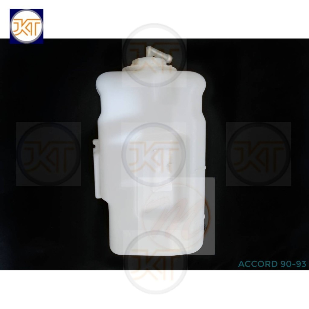 ส่งเร็ว กระป๋องพักน้ำ HONDA ACCORD 1990 1991 1992 1993 / หม้อพักน้ำ ถังพักน้ำ ฮอนด้า แอคคอร์ด ตาเพชร 90-93 PT OEM a