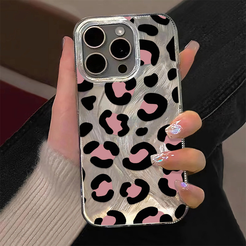 A Niche ส่วนบุคคลเสือดาวพิมพ์เคสโทรศัพท์สําหรับ 13 Apple 15 Promax ใหม่ IPhone 14 PRO รวมทุกอย่าง 12 เคสป้องกัน 11 Shock Proof Xsmax ส่วนบุคคล 78plus