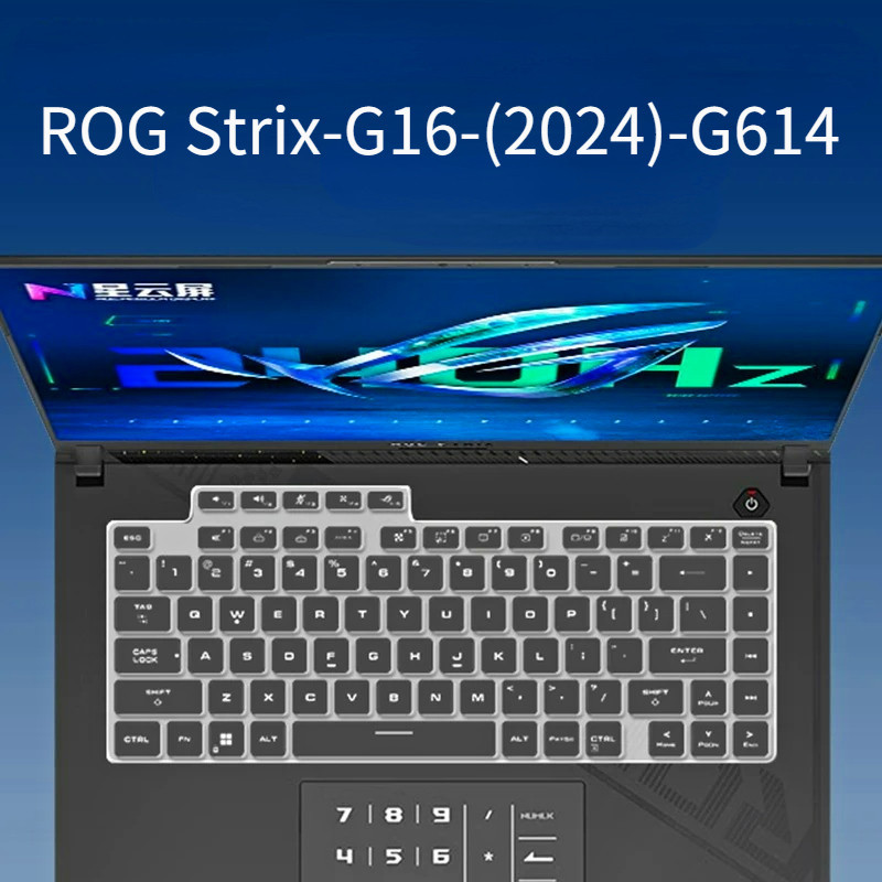 สําหรับ Asus ROG Strix G16 2024 G614JZ G614JU G614 G614J JZ/Asus ROG Strix รอยแผลเป็น 16 2024 G634 J