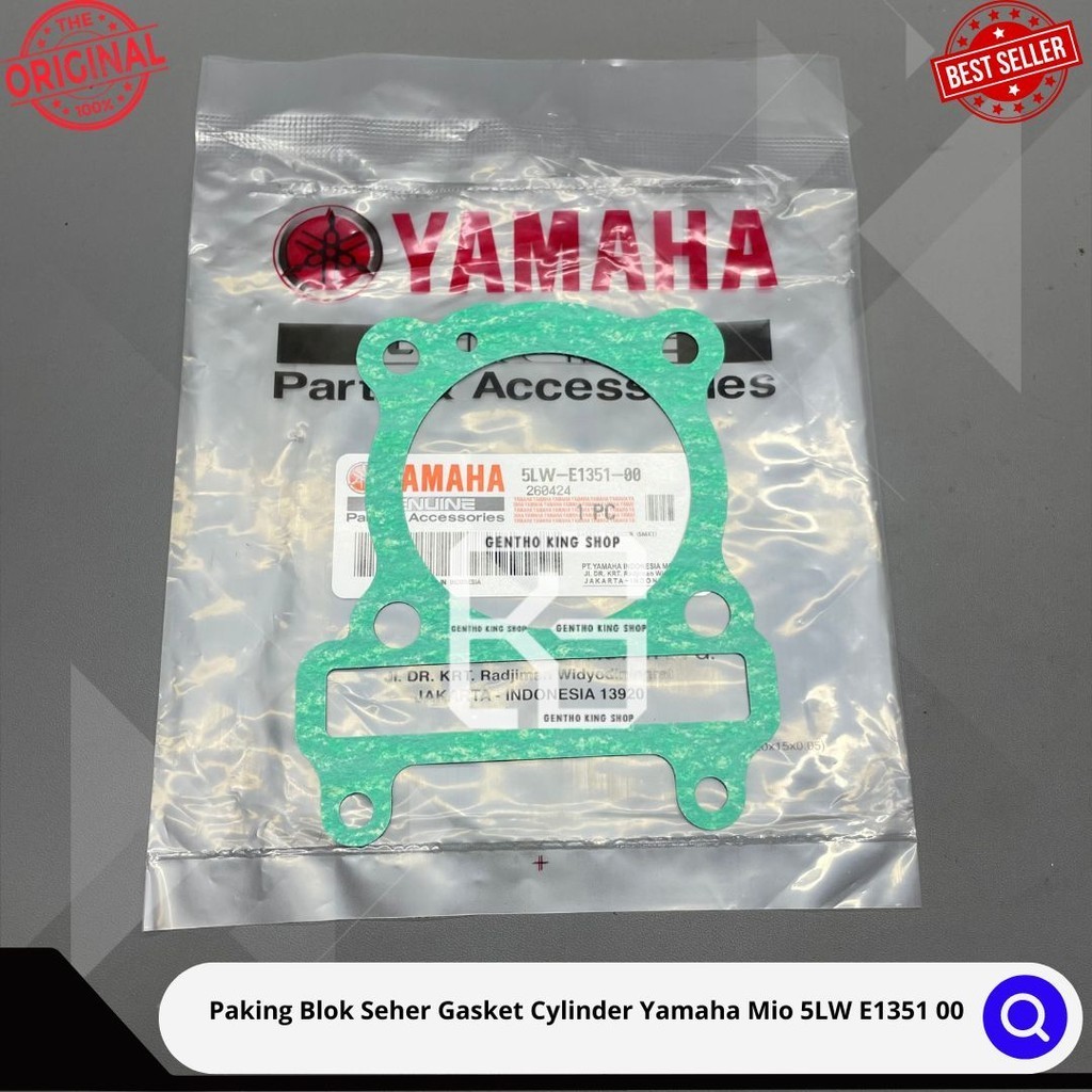 Yamaha Mio 5LW-E1351-00 ปะเก็นกระบอก