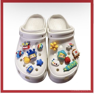 Popmart ของแท้ POPBEAN DIY รองเท้าดอกไม้ Lucky Star น่ารัก G…