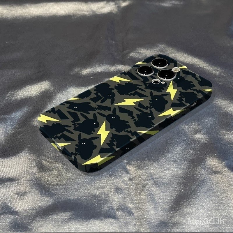 เคสโทรศัพท์ Pokemon Pikachu เหมาะสําหรับ iphone11 12 13 14 15 iphone15promax poke ball เคสแข็ง tw3a T2AZ