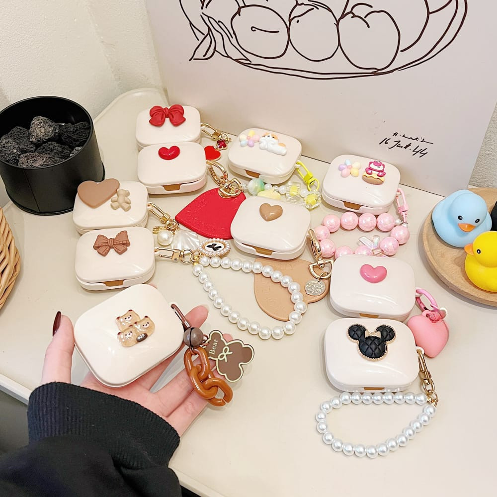 ฝาครอบป้องกันหูฟัง Corgi การ์ตูนน่ารักสําหรับ Redmi Buds 5 กล่องชาร์จหูฟังเคสป้องกันพร้อม Pendent
