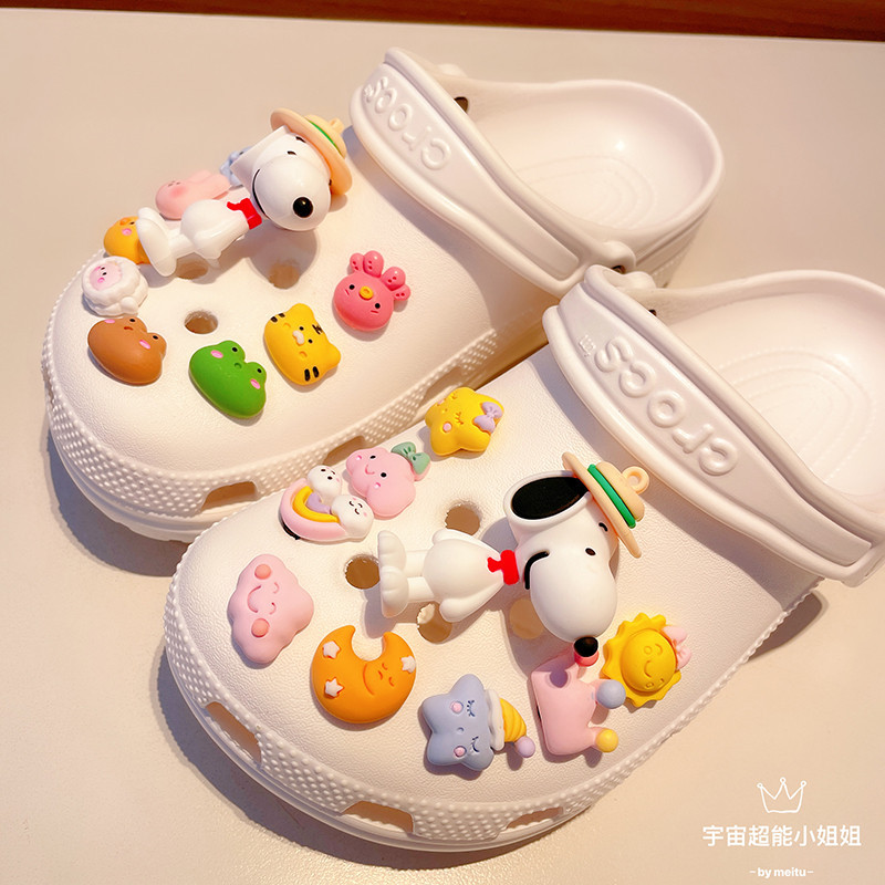 snoopy series ชุดอุดตันหัวเข็มขัด charm อุปกรณ์ DIY น่ารัก เรซิ่น