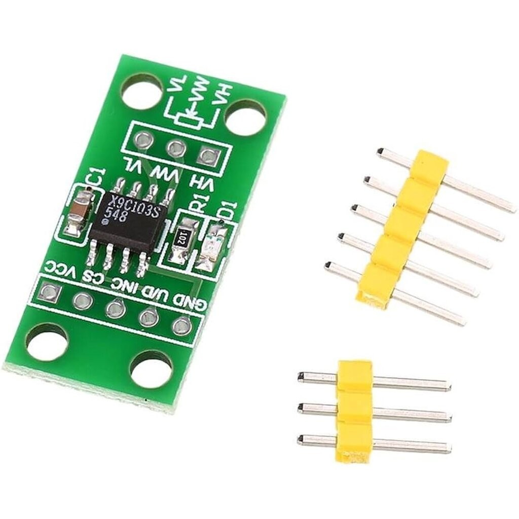 Digital Potentiometer Module X9C103S โมดูลตัวต้านทานปรับค่าได้แบบ Digital