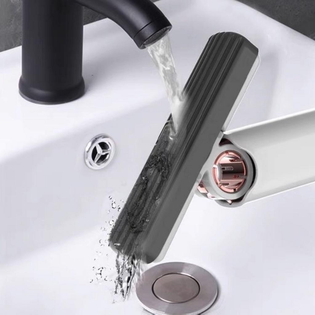 สําหรับทําความสะอาดกระจก หน้าต่าง ห้องน้ํา โต๊ะ ห้องครัว ฟองน้ํา แบบบีบ ขนาดเล็ก พกพาง่าย - รูปที่ 3